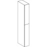 Шкаф-пенал GEBERIT ACANTO 500.638.16.1 22 см