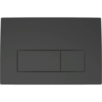 Смывная клавиша GEBERIT DELTA 50 115.119.14.1 для двойного смыва черный матовый